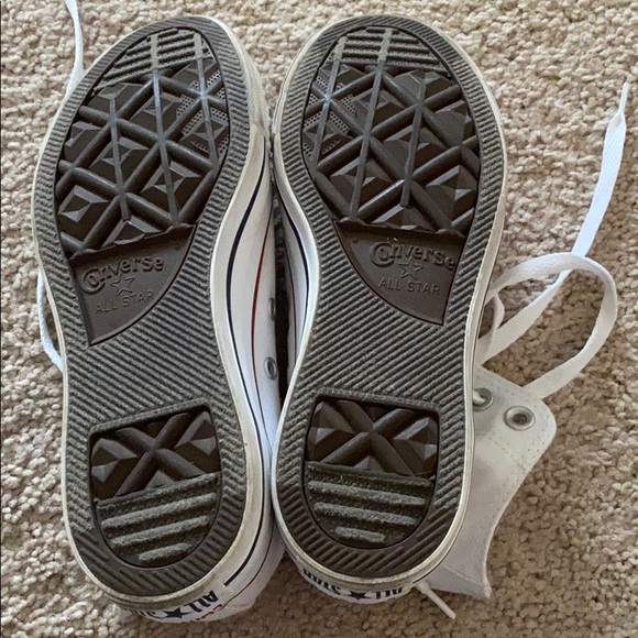 White high top converse - Picture 4 of 4